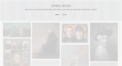 Desktop Screenshot of chrisrushartist.com
